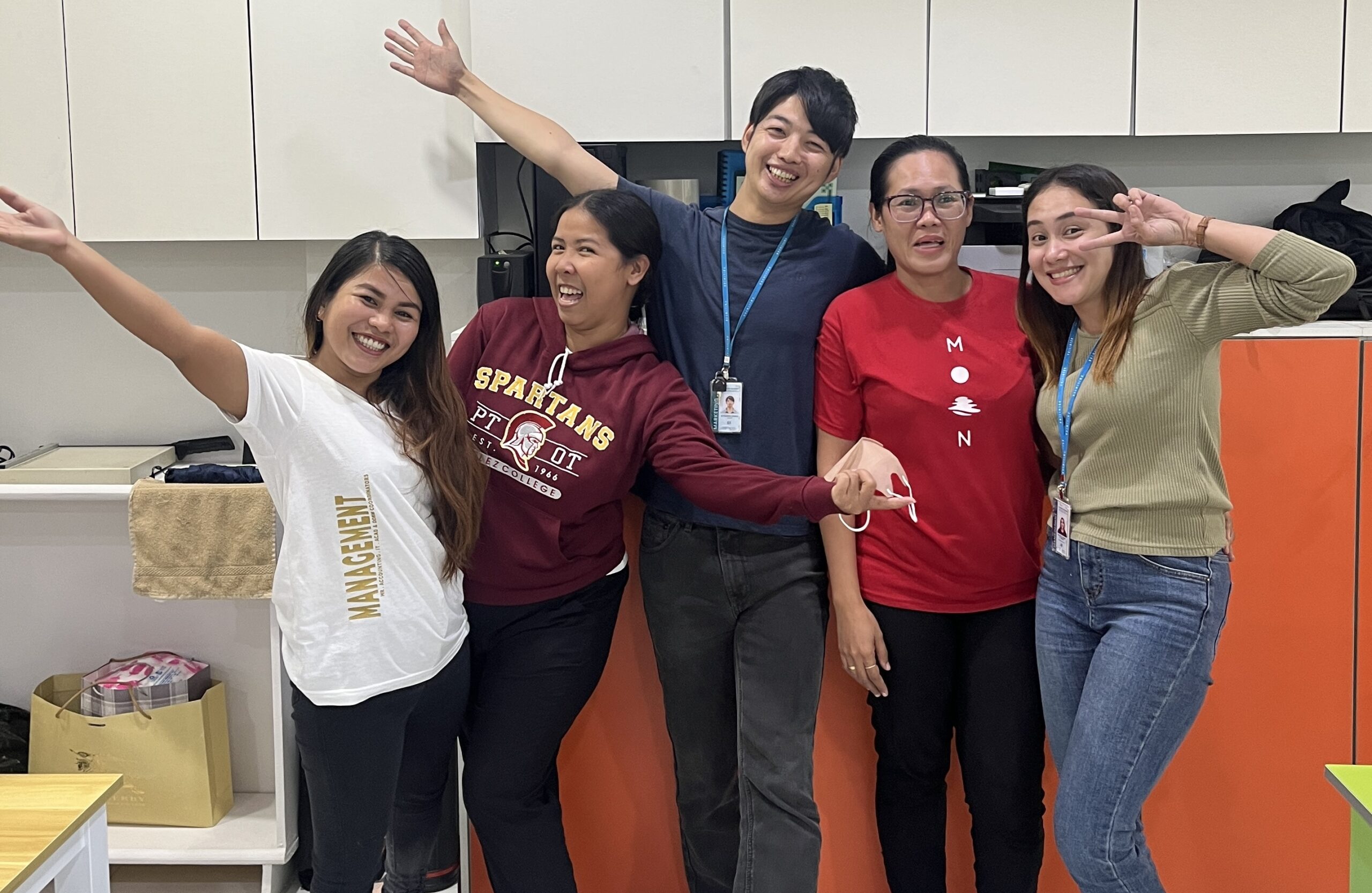 Philinterで学ぶ留学生たち