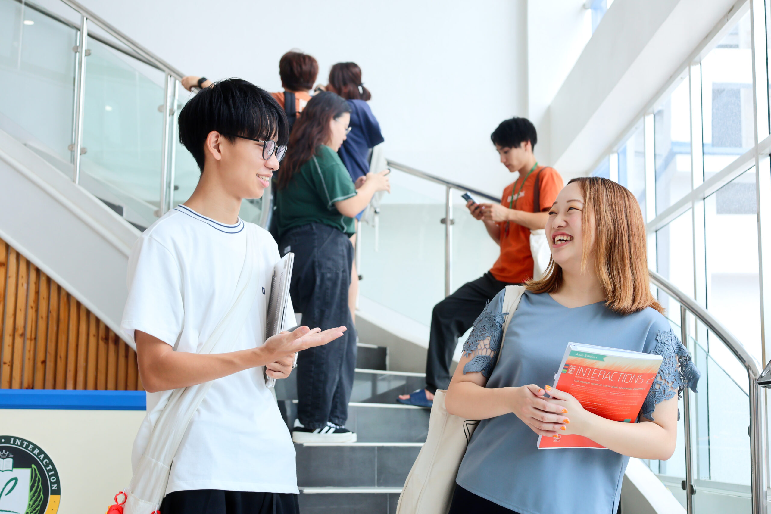セブ島の語学学校で学ぶ留学生